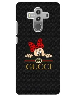Чохол для Huawei Mate 10 Pro з картинкою «Мінні Маус Gucci — чорний»