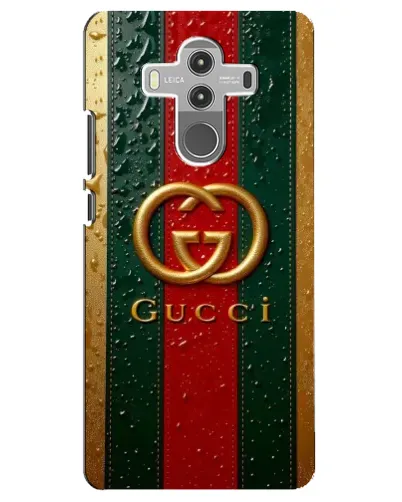 Чехол для Huawei Mate 10 Pro с картинкой «Gucci — фирменная полоса и золото» Чехол для Huawei Mate 10 Pro с картинкой «Gucci — фирменная полоса и золото»