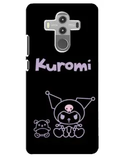 Чехол для Huawei Mate 10 Pro с картинкой «Kuromi — черный минимализм» Чехол для Huawei Mate 10 Pro с картинкой «Kuromi — черный минимализм»