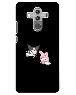 Чехол для Huawei Mate 10 Pro с картинкой «My Melody и Kuromi» Чехол для Huawei Mate 10 Pro с картинкой «My Melody и Kuromi»