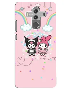 Чехол для Huawei Mate 10 Pro с картинкой «My Melody и Kuromi» Чехол для Huawei Mate 10 Pro с картинкой «My Melody и Kuromi»