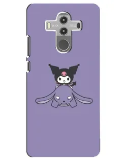 Чехол для Huawei Mate 10 Pro с картинкой «Kuromi на лиловом фоне» Чехол для Huawei Mate 10 Pro с картинкой «Kuromi на лиловом фоне»