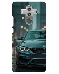 Чехол для Huawei Mate 10 Pro с картинкой «BMW в огнях города»