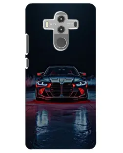 Чехол для Huawei Mate 10 Pro с картинкой «BMW на мокрой дороге»