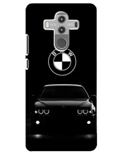 Чехол для Huawei Mate 10 Pro с картинкой «BMW — взгляд из темноты»