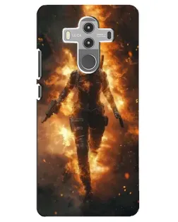 Чохол для Huawei Mate 10 Pro з картинкою «BMW — швидкість у дощі»