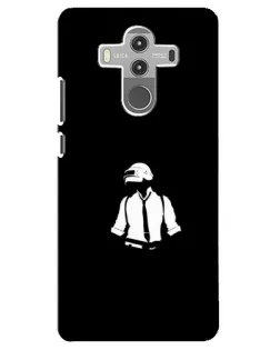 Чохол для Huawei Mate 10 Pro з картинкою «PUBG — білий шолом»