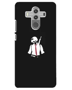 Чохол для Huawei Mate 10 Pro з картинкою «PUBG — силует воїна»