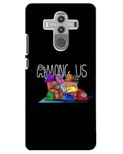 Чехол для Huawei Mate 10 Pro с картинкой «Логотип Among Us»