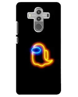 Чехол для Huawei Mate 10 Pro с картинкой «Among Us неоновое сияние»