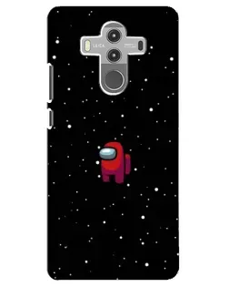 Чехол для Huawei Mate 10 Pro с картинкой «Красный Among Us»