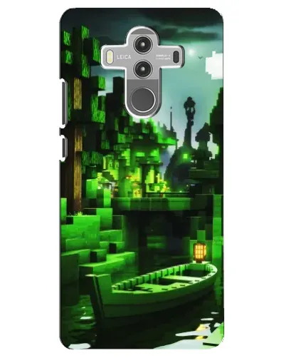 Чехол для Huawei Mate 10 Pro с картинкой «Minecraft лесной пейзаж»