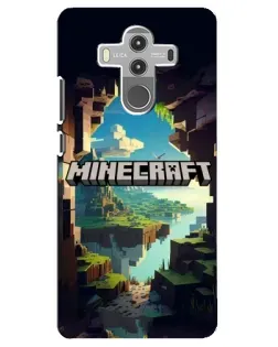 Чехол для Huawei Mate 10 Pro с картинкой «Пещера Майнкрафт»