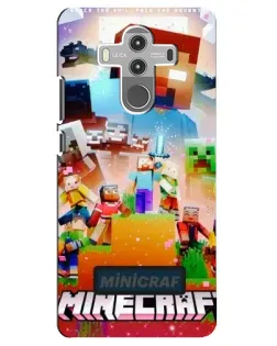 Чехол для Huawei Mate 10 Pro с картинкой «Minecraft герои игры»