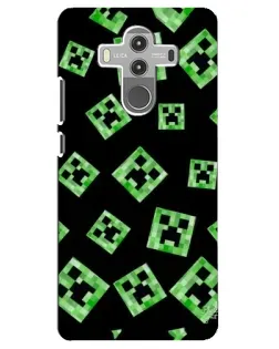 Чехол для Huawei Mate 10 Pro с картинкой «Паттерн с криперами» Чехол для Huawei Mate 10 Pro с картинкой «Паттерн с криперами»