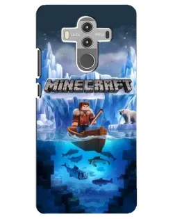 Чехол для Huawei Mate 10 Pro с картинкой «Minecraft ледяной мир» Чехол для Huawei Mate 10 Pro с картинкой «Minecraft ледяной мир»