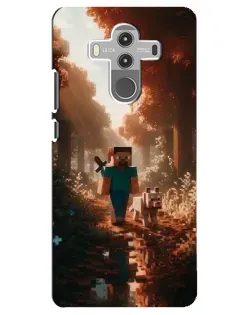 Чехол для Huawei Mate 10 Pro с картинкой «Стив в лесу» Чехол для Huawei Mate 10 Pro с картинкой «Стив в лесу»