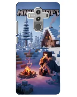 Чехол для Huawei Mate 10 Pro с картинкой «Зимний Minecraft» Чехол для Huawei Mate 10 Pro с картинкой «Зимний Minecraft»