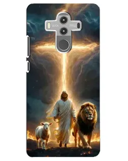 Чехол для Huawei Mate 10 Pro с картинкой «Лев Иуды и Свет»
