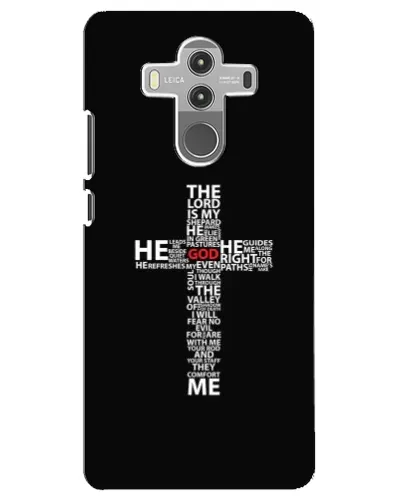 Чехол для Huawei Mate 10 Pro с картинкой «Текстовый крест» Чехол для Huawei Mate 10 Pro с картинкой «Текстовый крест»