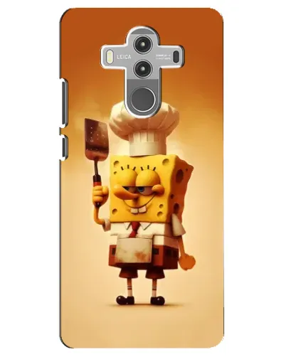 Чехол для Huawei Mate 10 Pro с картинкой «Губка Боб повар»