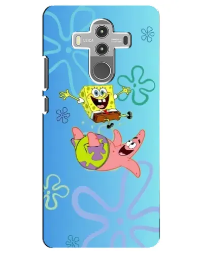 Чехол для Huawei Mate 10 Pro с картинкой «Спанч Боб и Патрик»