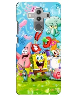 Чехол для Huawei Mate 10 Pro с картинкой «Губка Боб и друзья» Чехол для Huawei Mate 10 Pro с картинкой «Губка Боб и друзья»