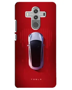 Чохол для Huawei Mate 10 Pro з картинкою «Tesla Top View»