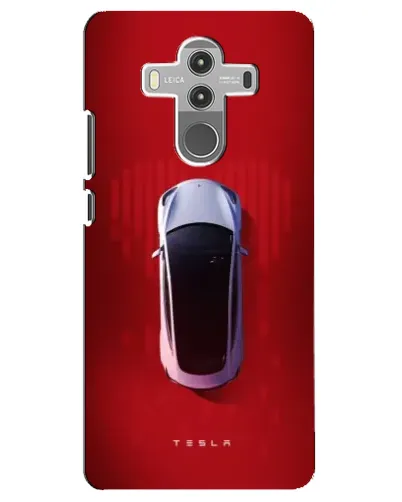 Чехол для Huawei Mate 10 Pro с картинкой «Tesla Top View» Чехол для Huawei Mate 10 Pro с картинкой «Tesla Top View»