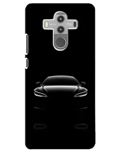 Чохол для Huawei Mate 10 Pro з картинкою «Силует Tesla Night»