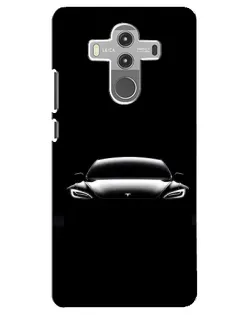 Чохол для Huawei Mate 10 Pro з картинкою «Фари Tesla Night»