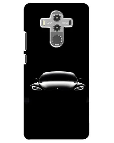 Чехол для Huawei Mate 10 Pro с картинкой «Фары Tesla Night» Чехол для Huawei Mate 10 Pro с картинкой «Фары Tesla Night»
