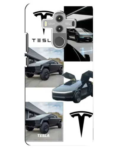 Чехол для Huawei Mate 10 Pro с картинкой «Коллаж Cybertruck Tesla» Чехол для Huawei Mate 10 Pro с картинкой «Коллаж Cybertruck Tesla»