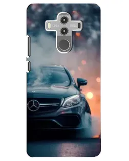 Чохол для Huawei Mate 10 Pro з картинкою «Mercedes — нічне місто»
