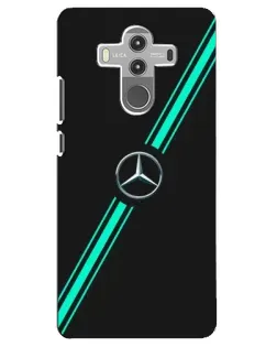 Чехол для Huawei Mate 10 Pro с картинкой «Спортивные линии Mercedes» Чехол для Huawei Mate 10 Pro с картинкой «Спортивные линии Mercedes»
