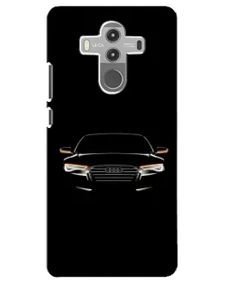 Чохол для Huawei Mate 10 Pro з картинкою «Audi — нічний контур»