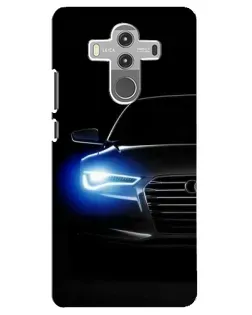 Чохол для Huawei Mate 10 Pro з картинкою «Неоновий погляд Audi»