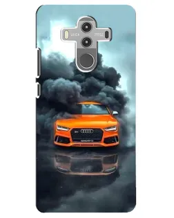 Чохол для Huawei Mate 10 Pro з картинкою «Audi у хмарах диму»