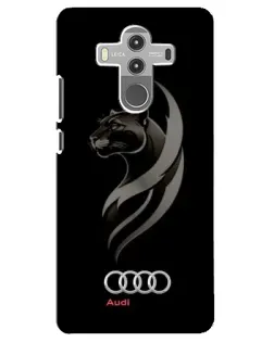 Чохол для Huawei Mate 10 Pro з картинкою «Графіка — пантера та Audi»