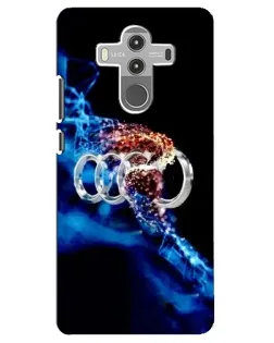 Чохол для Huawei Mate 10 Pro з картинкою «Енергія лого Audi»