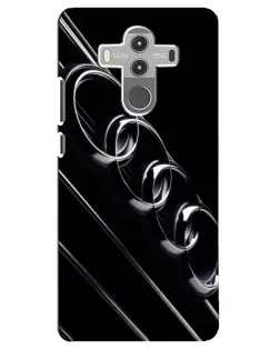 Чохол для Huawei Mate 10 Pro з картинкою «Audi — абстрактні кільця»