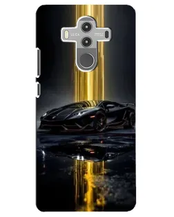 Чохол для Huawei Mate 10 Pro з картинкою «Нічний Lamborghini драйв»