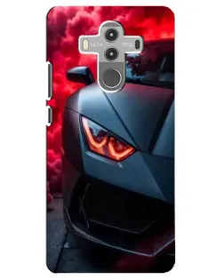 Чохол для Huawei Mate 10 Pro з картинкою «Lamborghini червоне сяйво»