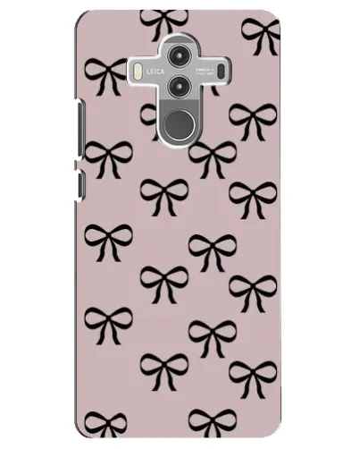 Чехол для Huawei Mate 10 Pro с картинкой «Черные бантики» Чехол для Huawei Mate 10 Pro с картинкой «Черные бантики»