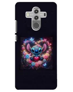 Чехол для Huawei Mate 10 Pro с картинкой «Stitch в цветах»