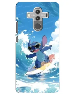 Чехол для Huawei Mate 10 Pro с картинкой «Стич на волне»