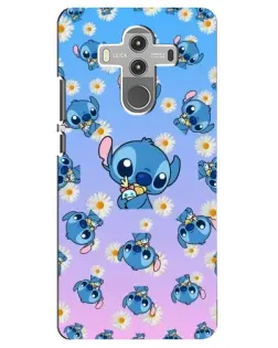 Чехол для Huawei Mate 10 Pro с картинкой «Паттерн со Стичем»