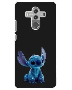 Чехол для Huawei Mate 10 Pro с картинкой «Стич на черном»