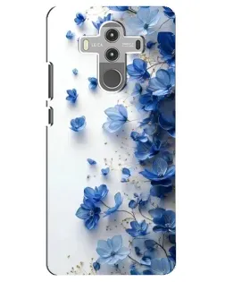 Чохол для Huawei Mate 10 Pro з картинкою «Блакитний квітковий каскад»