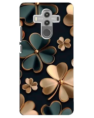 Чехол для Huawei Mate 10 Pro с картинкой «Клевер в золоте»